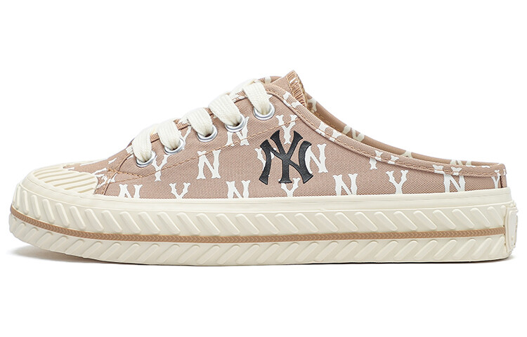 

Кроссовки MLB Playball Mule Skateboard Shoes Unisex Low-Top Beige, Серый, Кроссовки MLB Playball Mule Skateboard Shoes Unisex Low-Top Beige