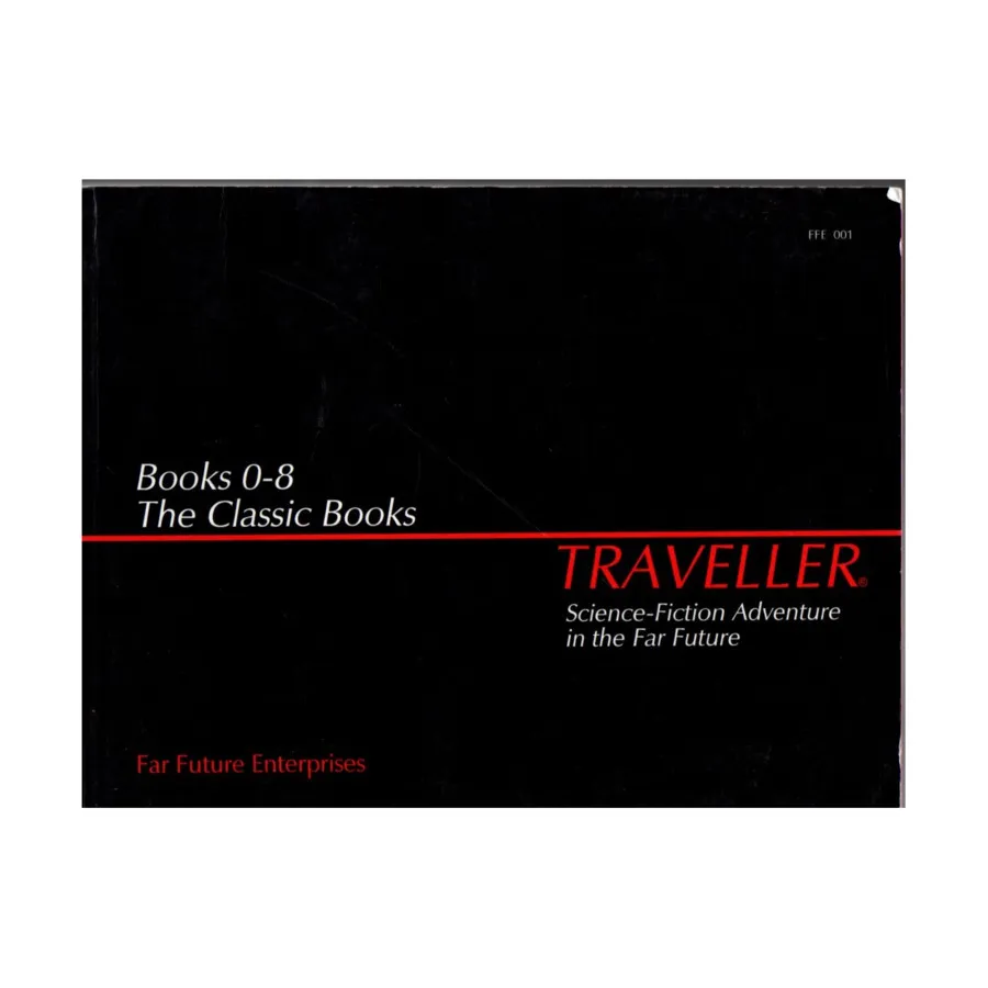 

Books #0-8, Traveller Reprints (Far Future Enterprises), мягкая обложка