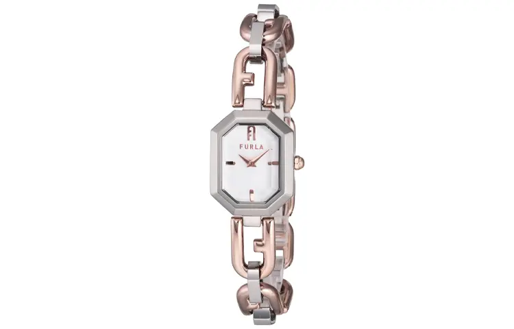 

Furla Часы Wrist Watch Quartz Movement Stainless Steel Watchband White Dial Women's Watch WW00044002L5, White Dial