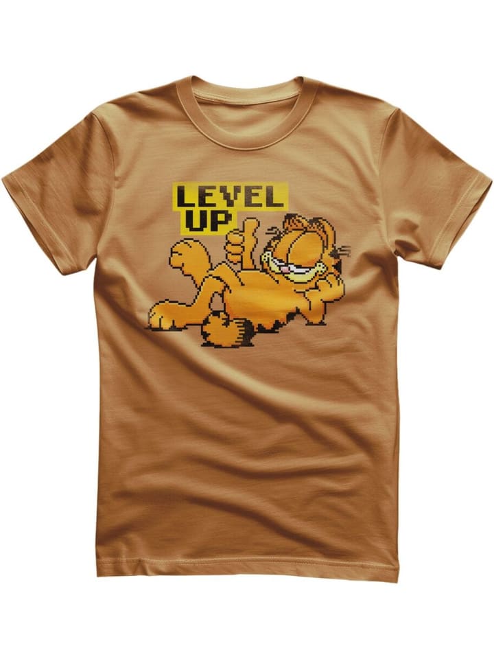 

Футболка Garfield Level Up T-Shirt в золоте Garfield, Золотой, Футболка Garfield Level Up T-Shirt в золоте Garfield