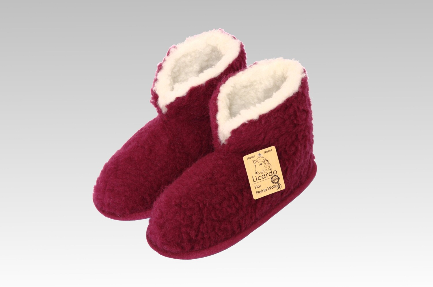 Тапочки Linke Licardo Boots Warmfutter, бордо