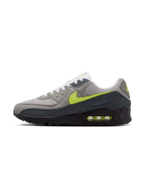 Мужские кроссовки Air Max 90 NIKE серые — фото 3