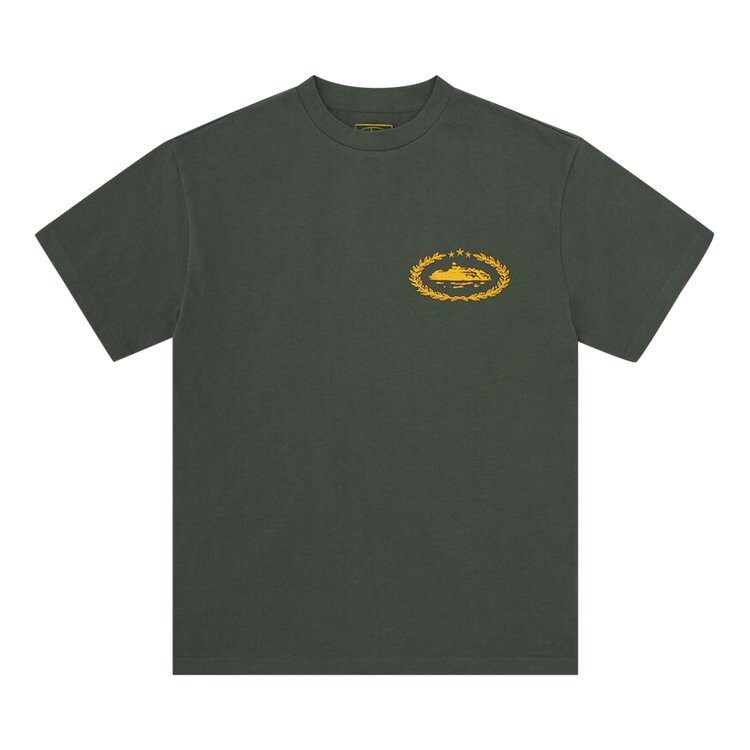 

Футболка Corteiz Royale Heavyweight Tee, цвет Forest Green