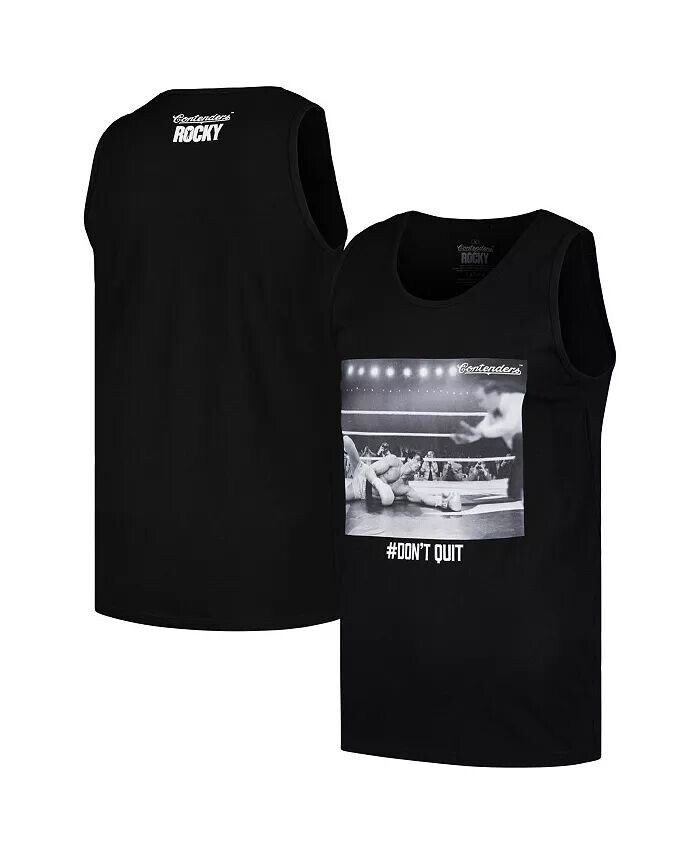 

Мужская черная майка Rocky Get Up Contenders Clothing