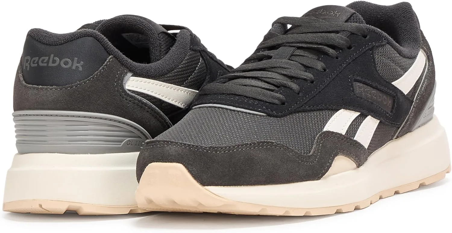 Мужские кроссовки Reebok Glide DMX (100201252) Lifestyle Grey (100201252) с технологией DMX Microbubbles, удобные, подходят для повседневного использования, черный/серый — фото 3