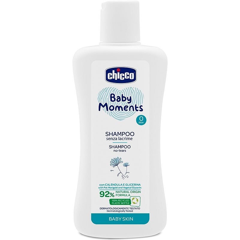 

Детский шампунь для волос Chicco Baby Moments 200 мл Inna Marka