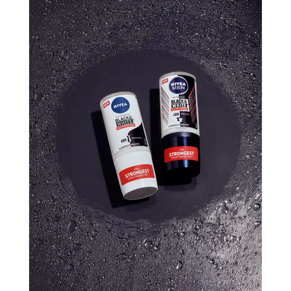 Женский дезодорант-антиперспирант «Black & White Max Protection» от NIVEA Nivea — фото 4