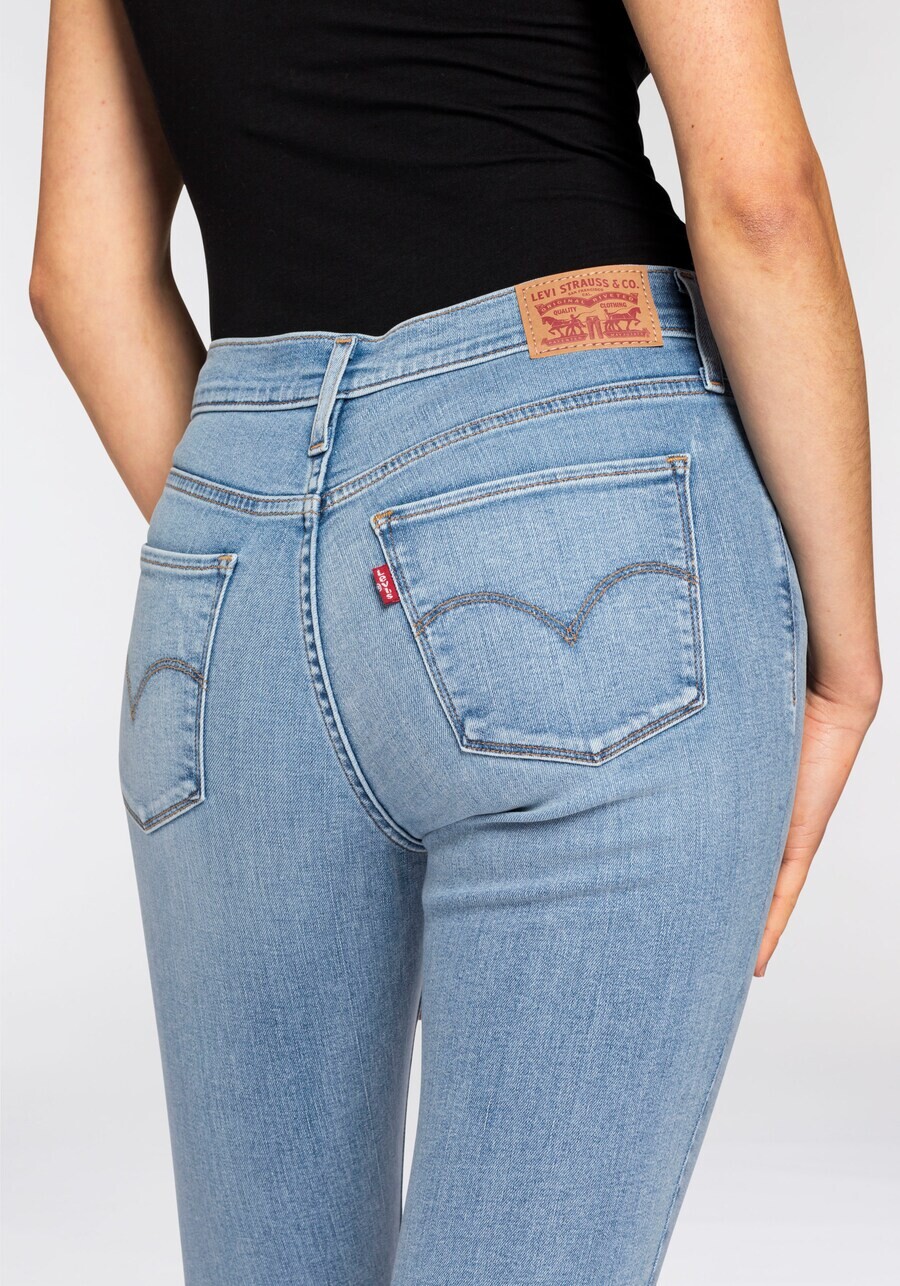 Джинсы скинни LEVI'S  Skinny Jeans, синий деним — фото 3