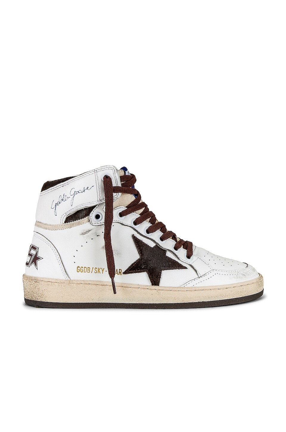 

Кроссовки Golden Goose Sky Star, цвет White, Beige, & Chocolate Brown, Белый, Кроссовки Golden Goose Sky Star, цвет White, Beige, & Chocolate Brown