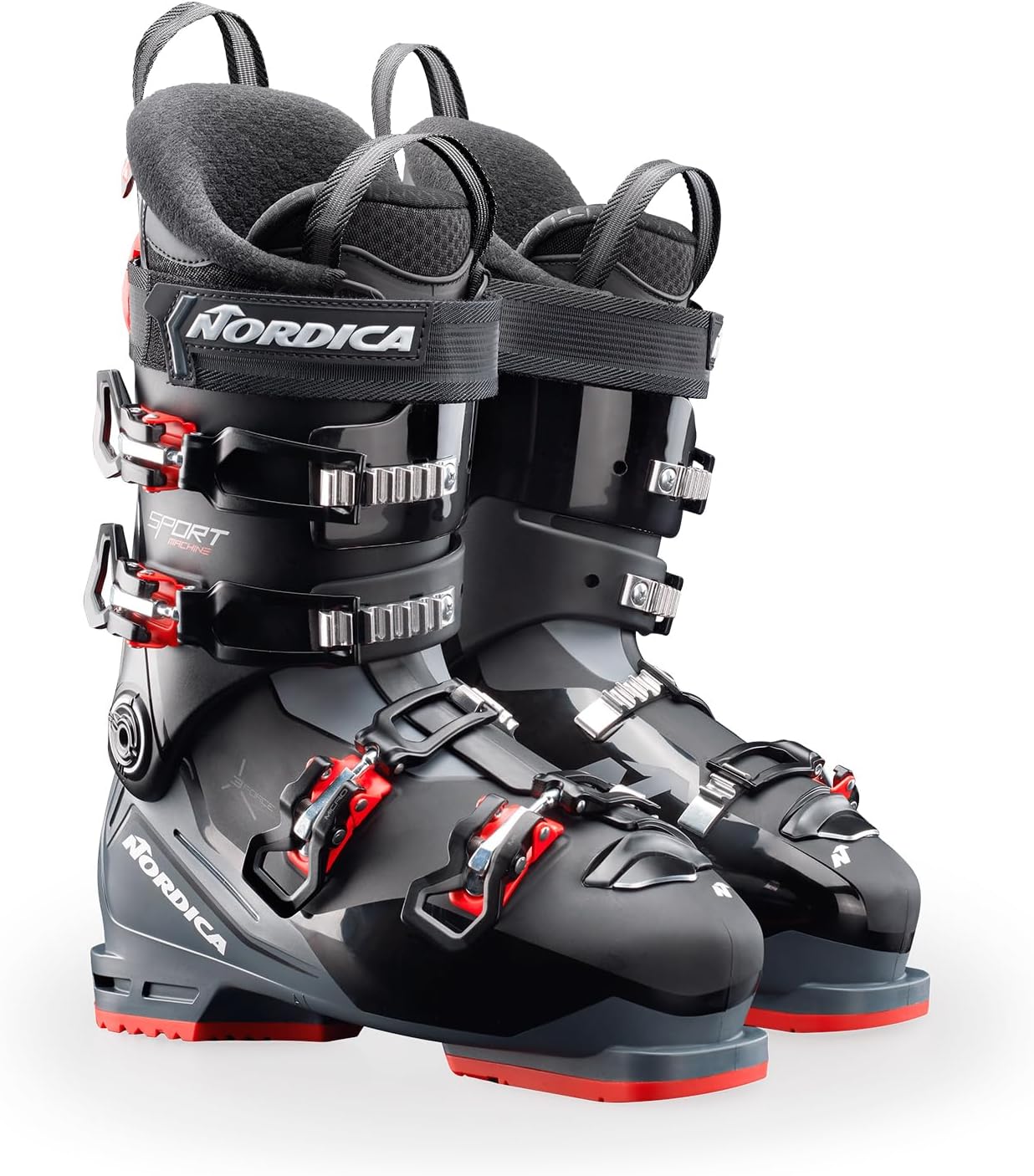 

Мужские горнолыжные ботинки Nordica Sportmachine 3 90, прочные, теплые, утепленные, водостойкие, с удобным надеванием., Black/Anthracite/Red, Черный, Мужские горнолыжные ботинки Nordica Sportmachine 3 90, прочные, теплые, утепленные, водостойкие, с удобны