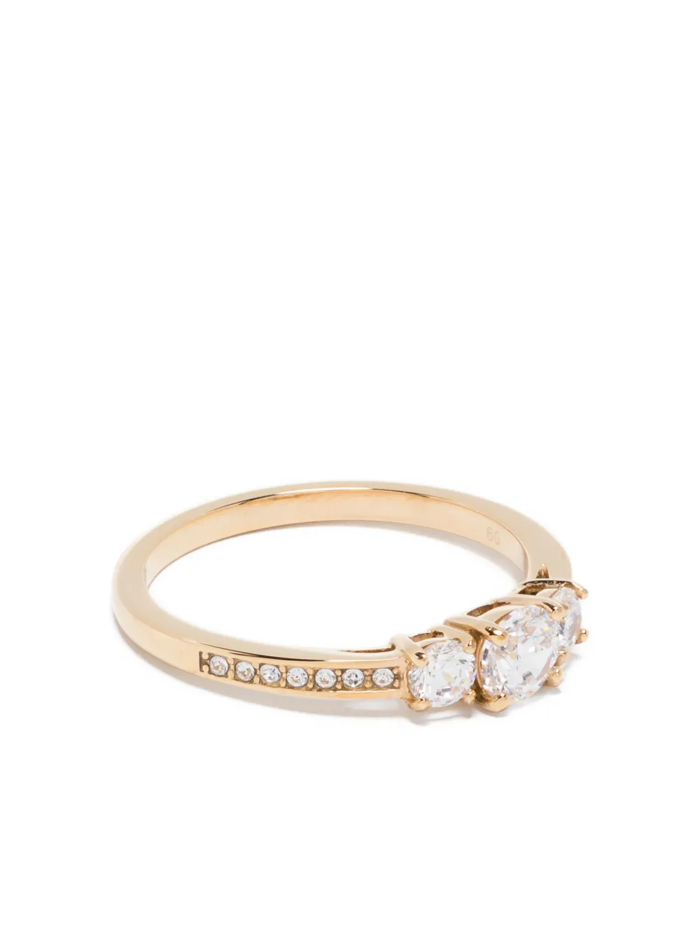 

Кольцо Stilla Attract с круглым кристаллом Swarovski, золотой