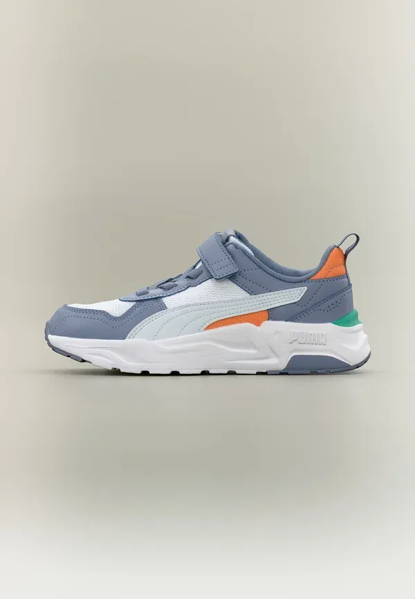 Кроссовки детские Puma Trinity 2 lt ac+ ps, белый/серебристый туман/серое небо