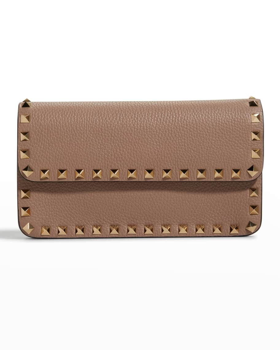 

Кожаная сумка через плечо Rockstud Pouch Valentino Garavani