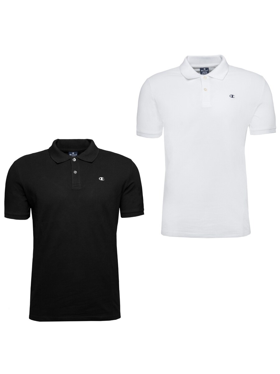 

Рубашка Champion Authentic Athletic Apparel, черный/белый