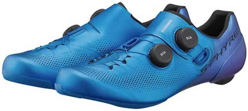 Велосипедные туфли для мужчин SHIMANO SH-RC703, синий — фото 4