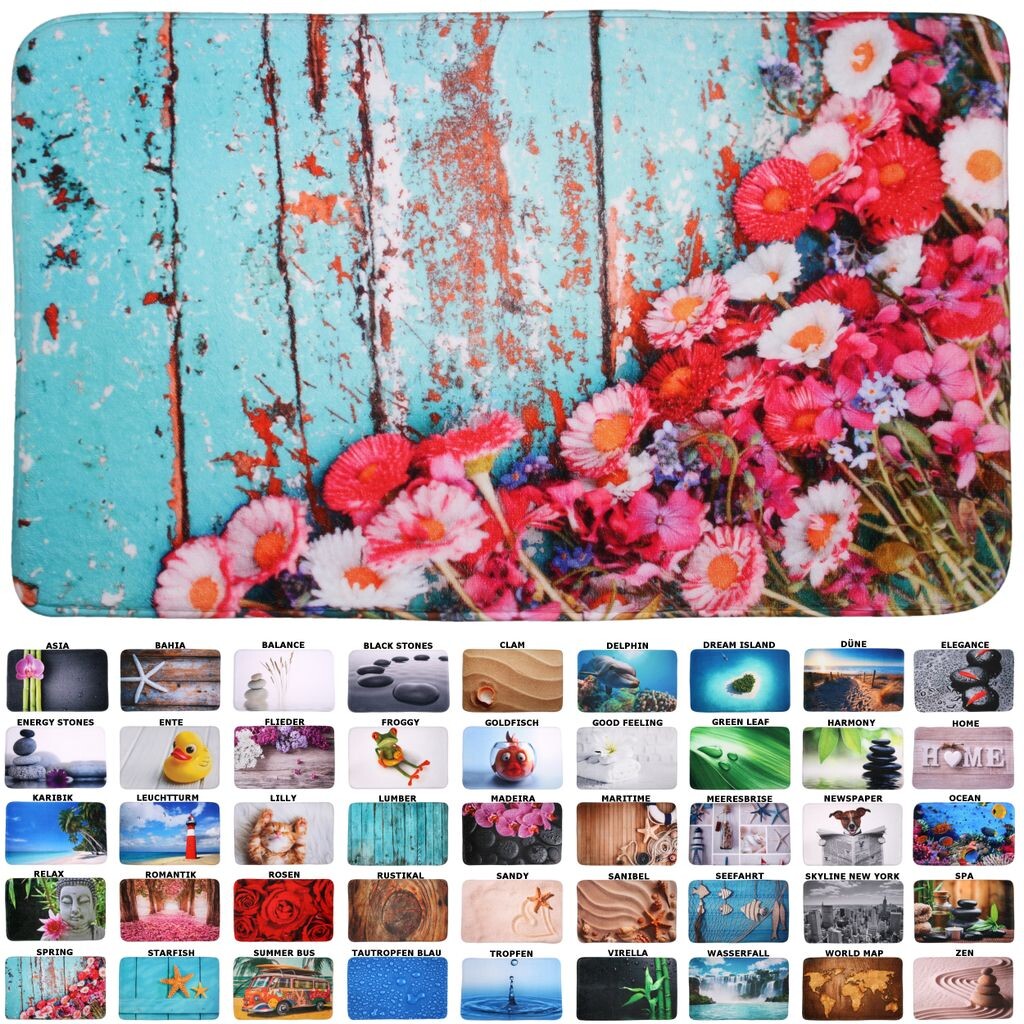 

Коврик для ванной SANILO Весна 50 x 80 см, розовый
