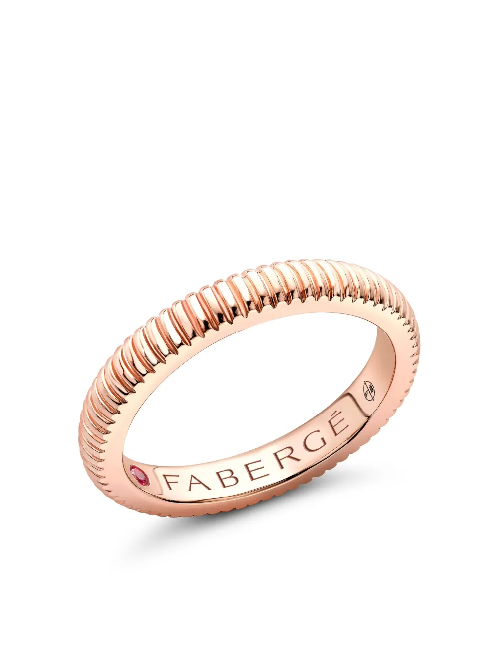 

Кольцо Colors of Love из розового золота с рубином FABERGÉ, розовый