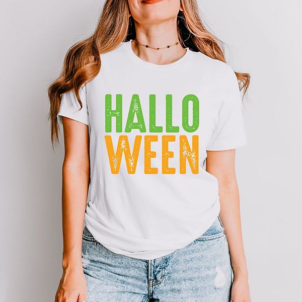 

Футболка с коротким рукавом Halloween bright distressed Simply Sage Market, White, Белый, Футболка с коротким рукавом Halloween bright distressed Simply Sage Market, White