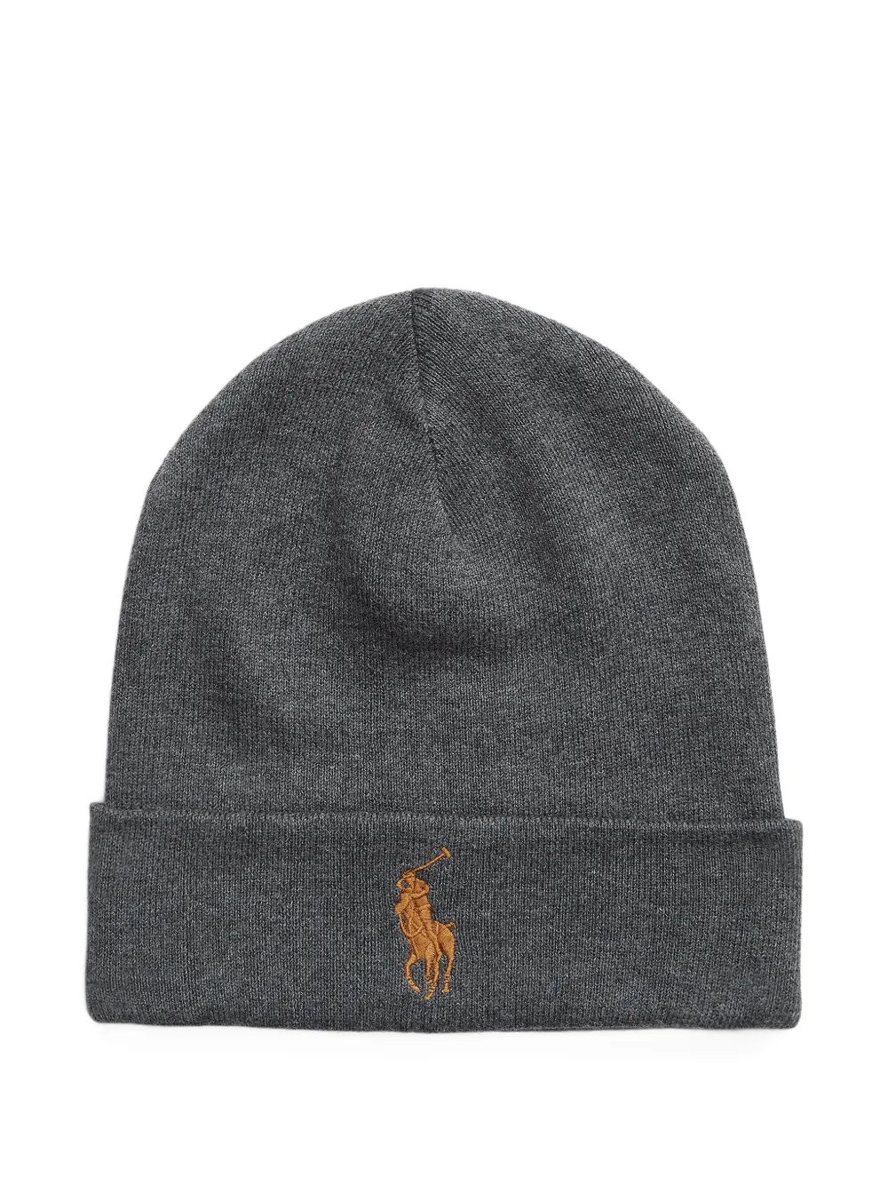 

Вышитая хлопковая шляпа POLO RALPH LAUREN, серый
