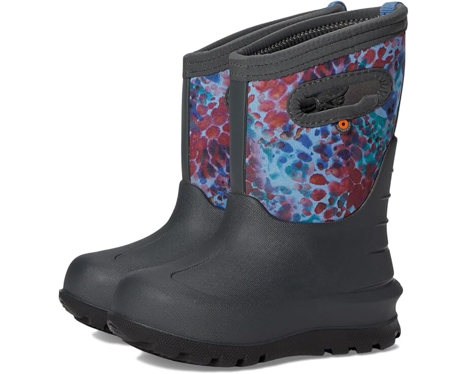 

Ботинки Bogs Kids Neo - Classic Sea Skin, цвет Dark Gray Multi