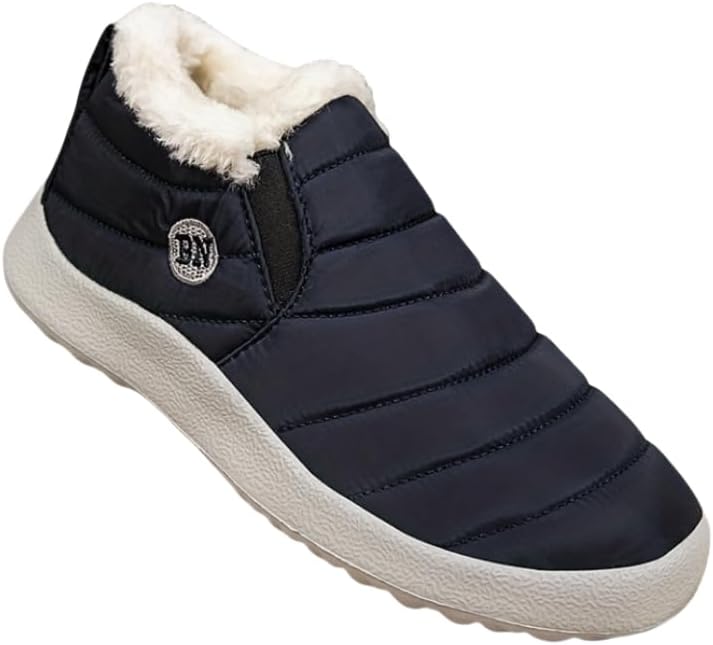 

Мужские зимние ботинки, теплые уютные нескользящие ботинки до щиколотки с плюшевой подкладкой, удобные походные ботинки, утепленная обувь для треккинга, зима Hhhchpm, синий