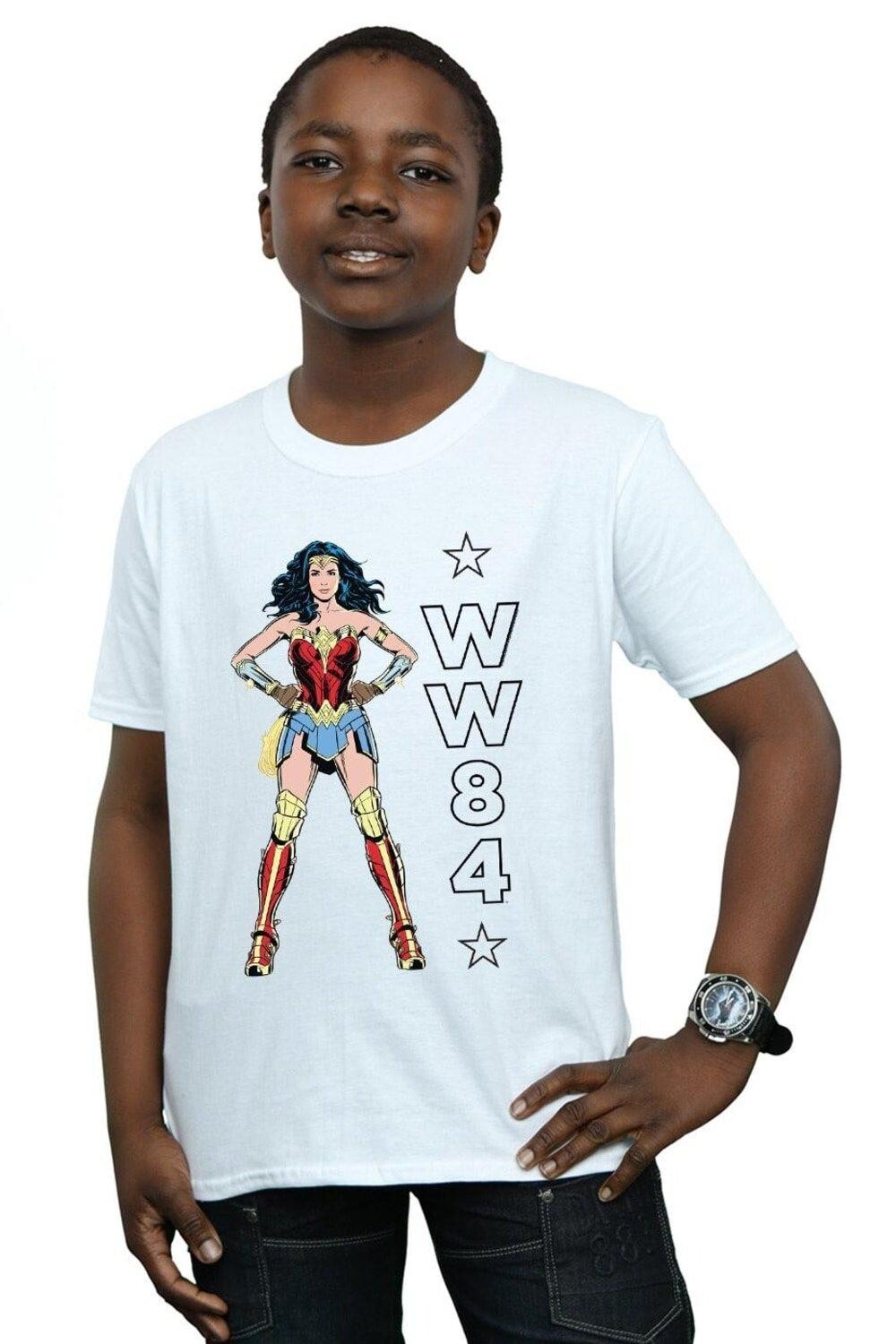 

Футболка с логотипом Wonder Woman 84 DC Comics, белый