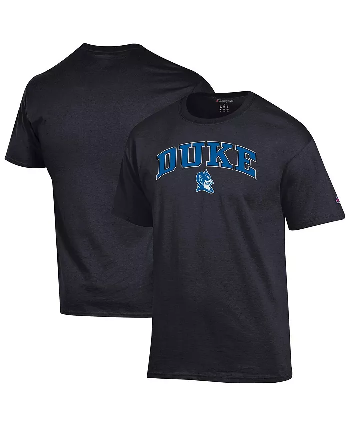 

Мужская черная футболка Duke Blue Devils с арочным логотипом Champion