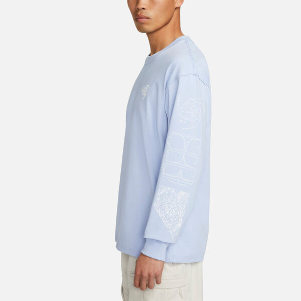 Футболка Nike Acg Topo T-Shirt 'Blue', синий — фото 3