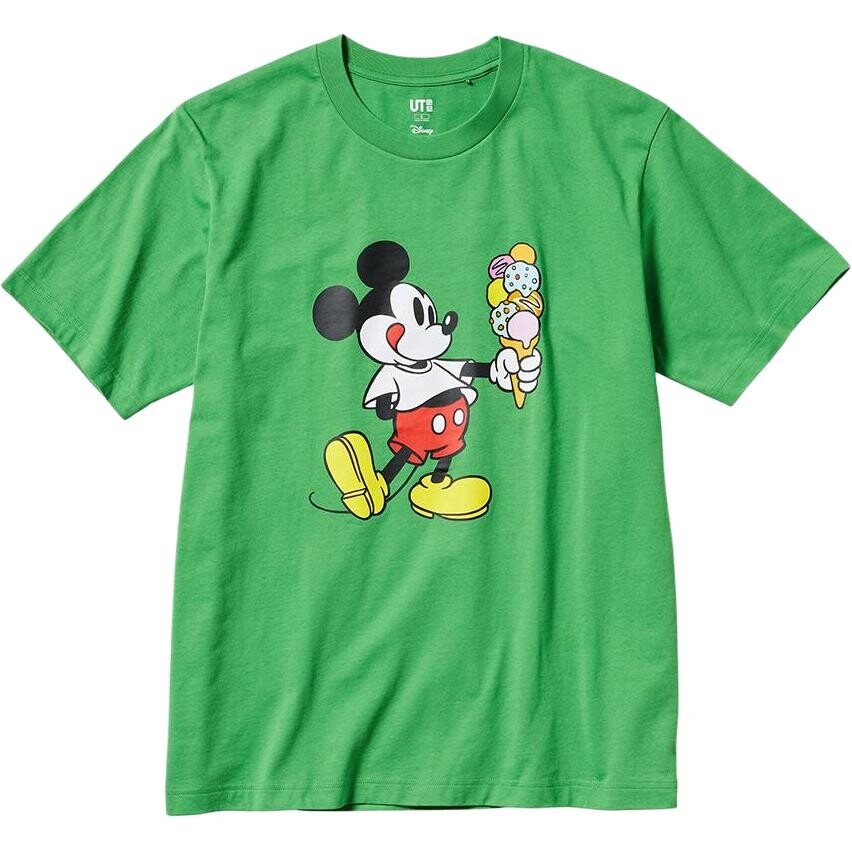 

Футболка мужская зеленая Uniqlo, зеленый