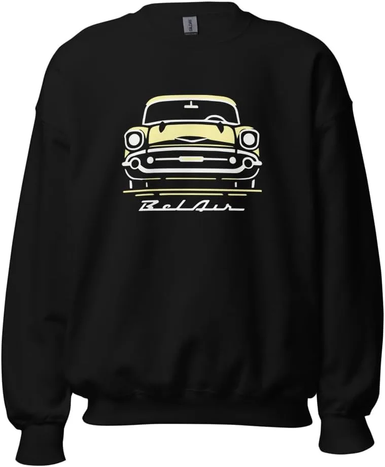 

Свитшот Colonial Cream 1957 Bel Air для владельцев Chevrolet 57 JG Infinite