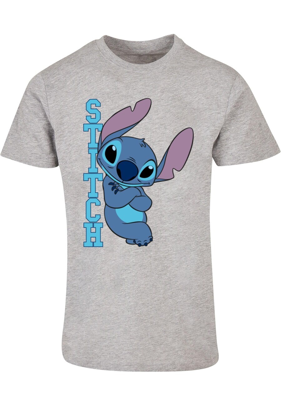 

Классическая футболка ABSOLUTE CULT Shirt Lilo And Stitch - Posing, серый