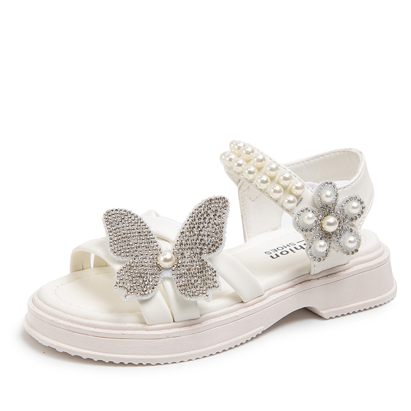 

Сандалии детские, износостойкие, дышащие, низкие SHIBU, экрю