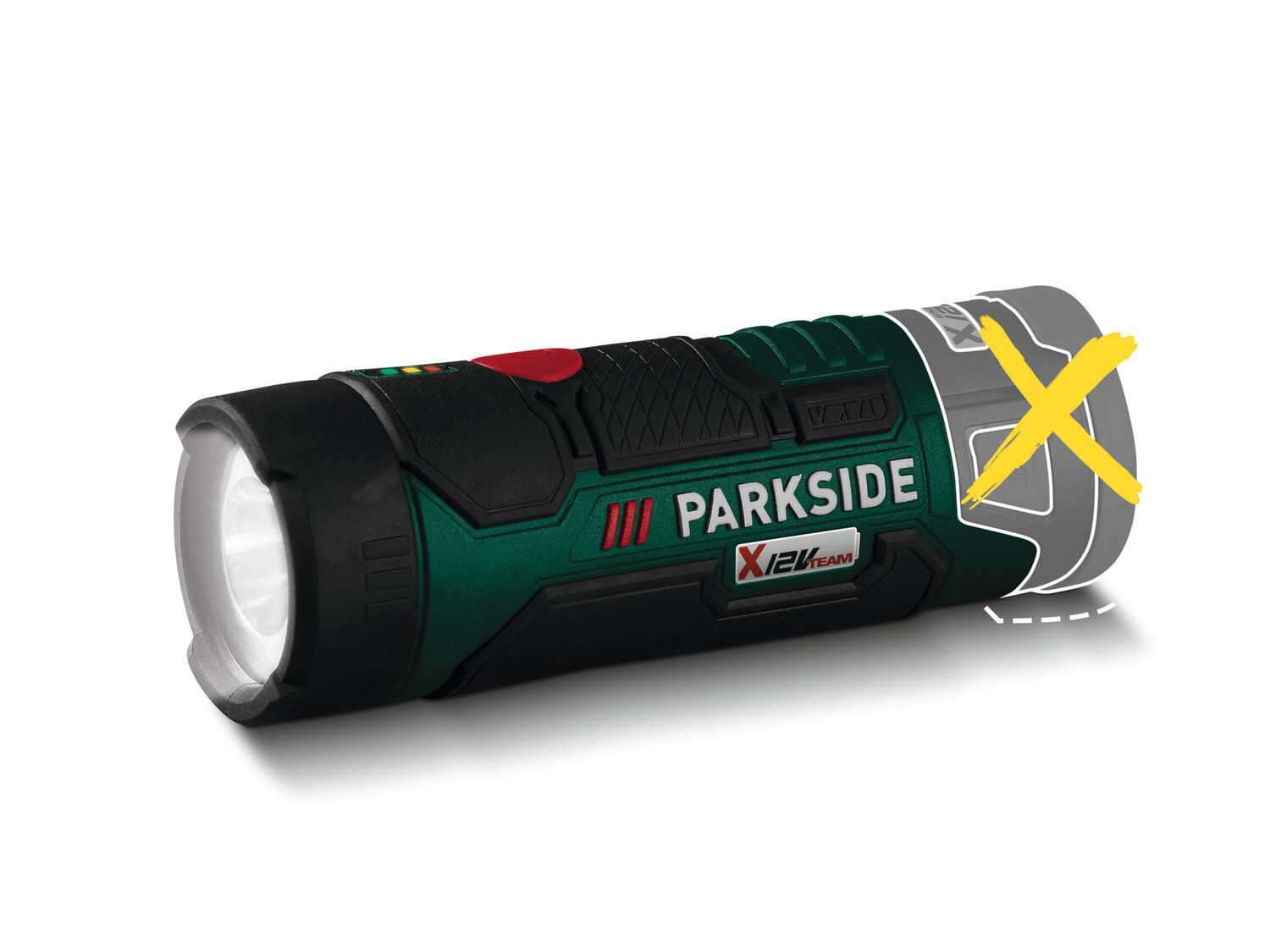 

Аккумуляторный ручной фонарь для мастерской Parkside 12 В "PTSA 12 A1", без аккумулятора и зарядного устройства