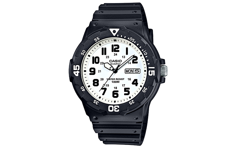 

Мужские молодежные белые часы MRW-200H-7B CASIO