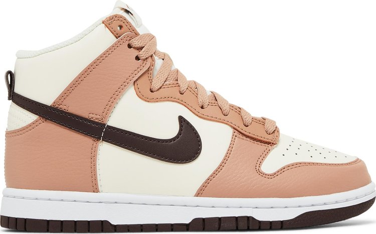 

Кроссовки Wmns Dunk High 'Dusted Clay', коричневый