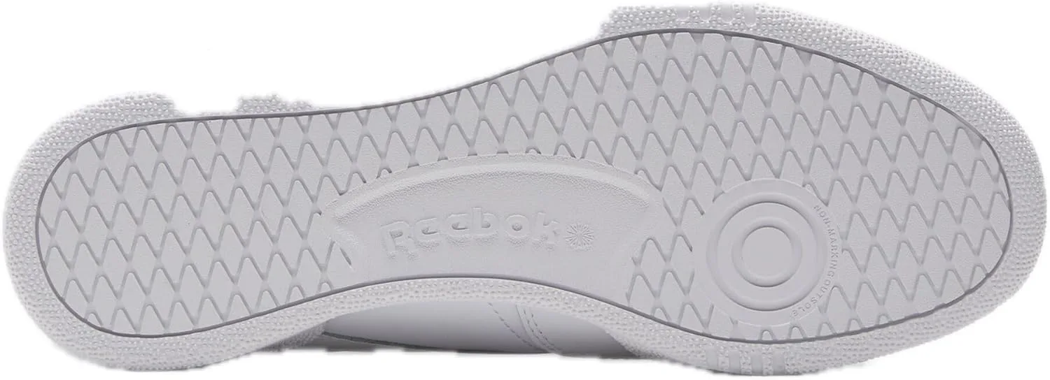 Мужские теннисные кроссовки Reebok Club C 85, белый/черный/белый — фото 2