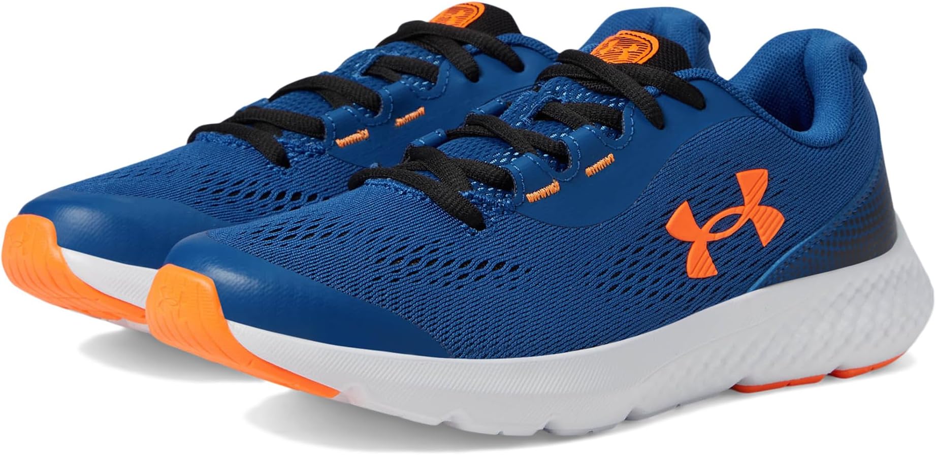 

Кроссовки Under Armour Kids Grade School Rogue 4, Tech Blue/Black/Orange Blast