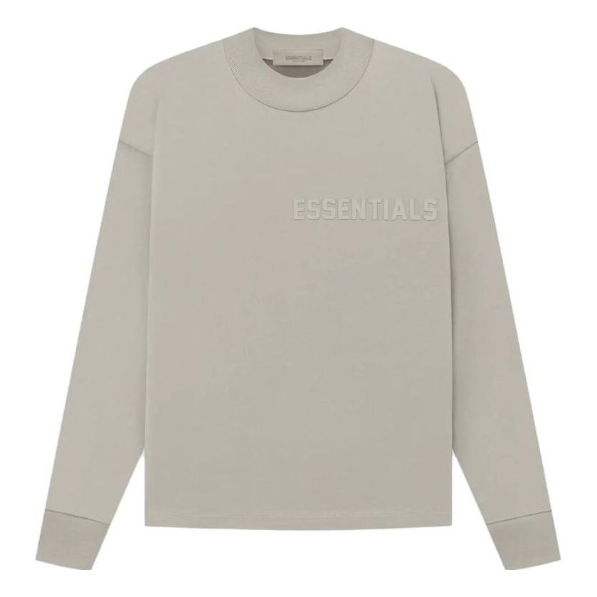 

Футболка Fear of God Essentials SS23 Essentials LS Tee 'Seal', серый