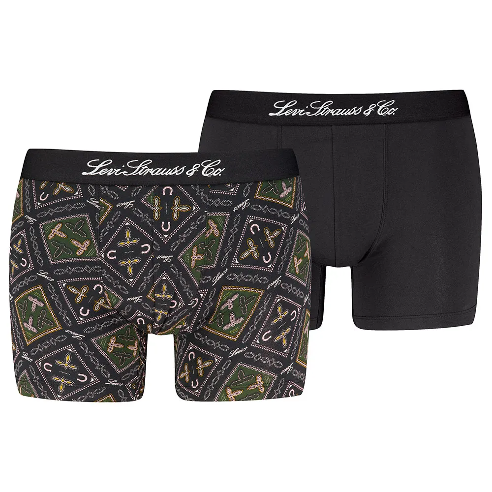 

Боксеры 2 шт Levi's Western Brief boxers 2 units, зеленый
