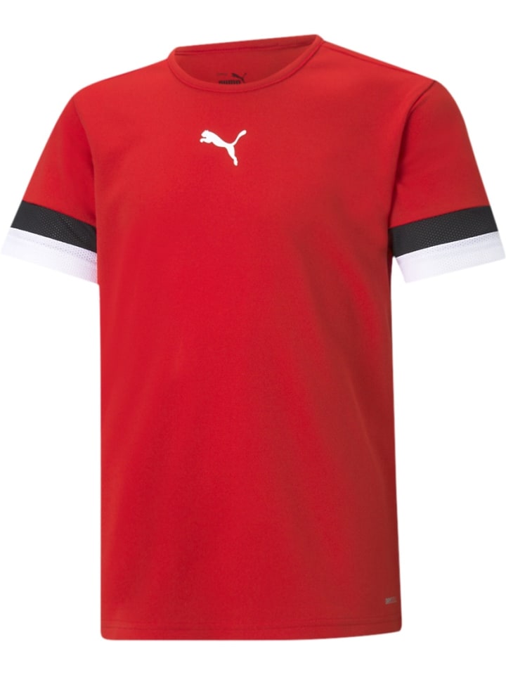 

Puma Спортивная футболка "TeamRISE Jersey Jr" красного цвета
