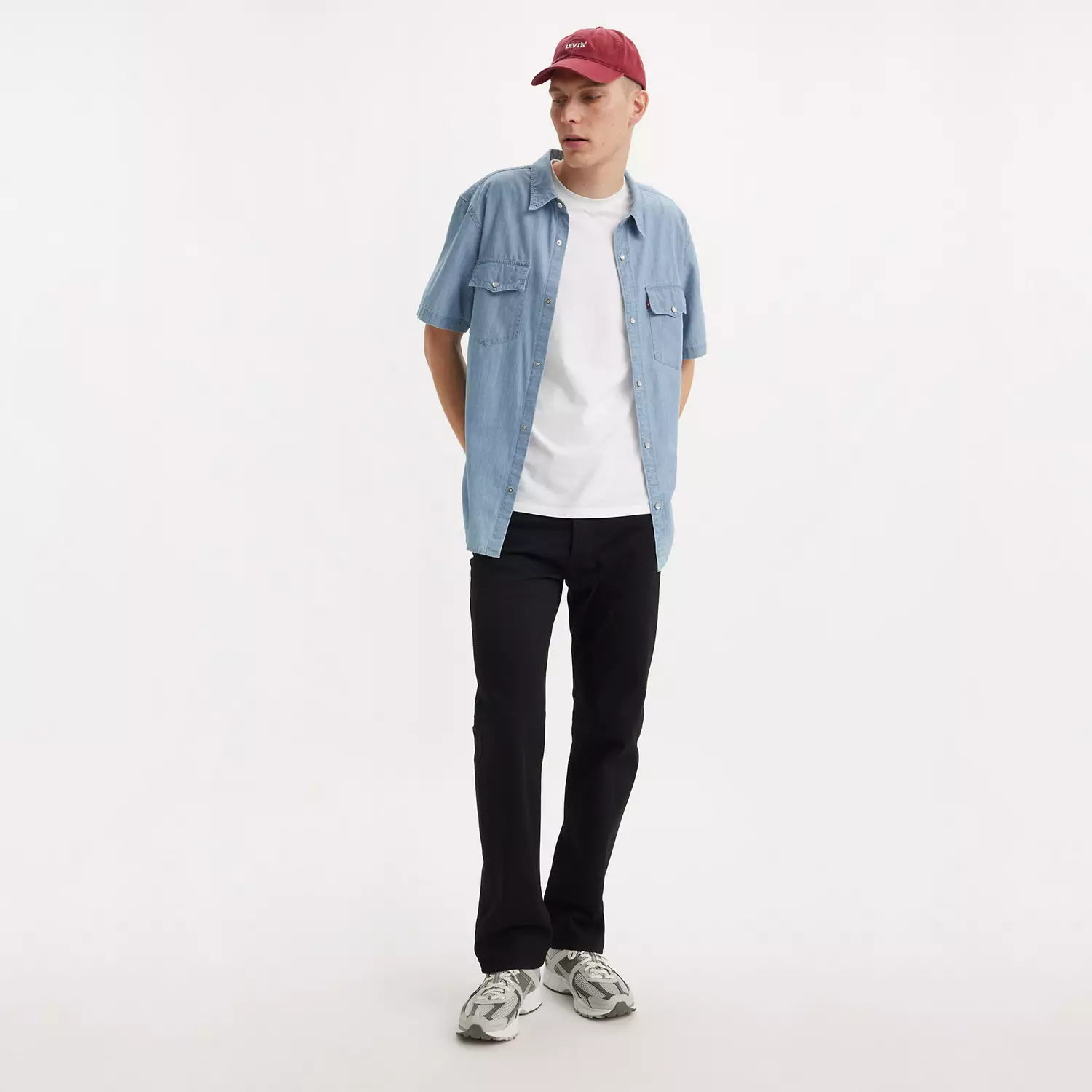 

501 мужские джинсы оригинального кроя Levi's, черный