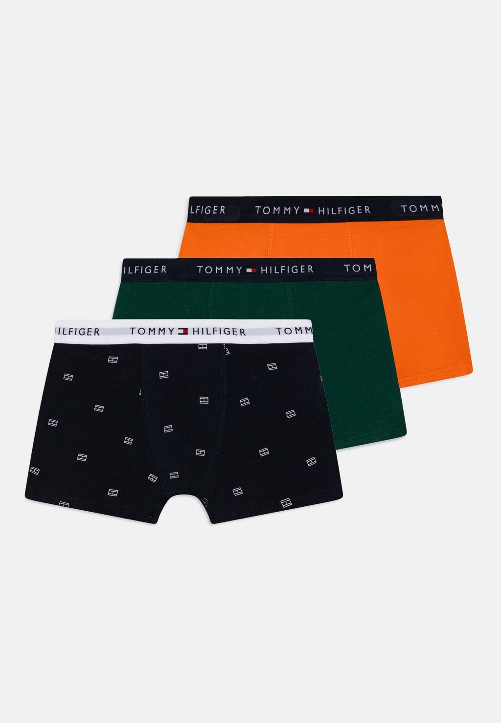 

Трусы TRUNK PRINT 3 PACK Tommy Hilfiger, черный/зеленый/оранжевый