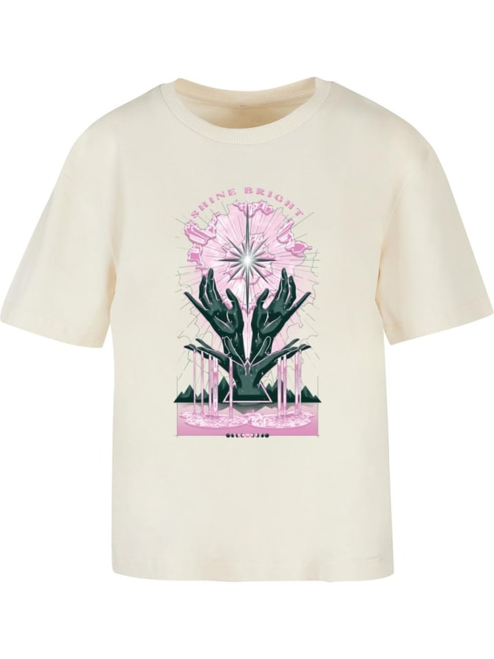 

Футболка Shine Bright Tee белого цвета Mister Tee