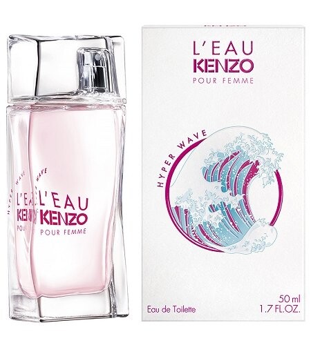 

Туалетная вода, 50 мл Kenzo, L'eau Kenzo, Pour Femme Hyper Wave