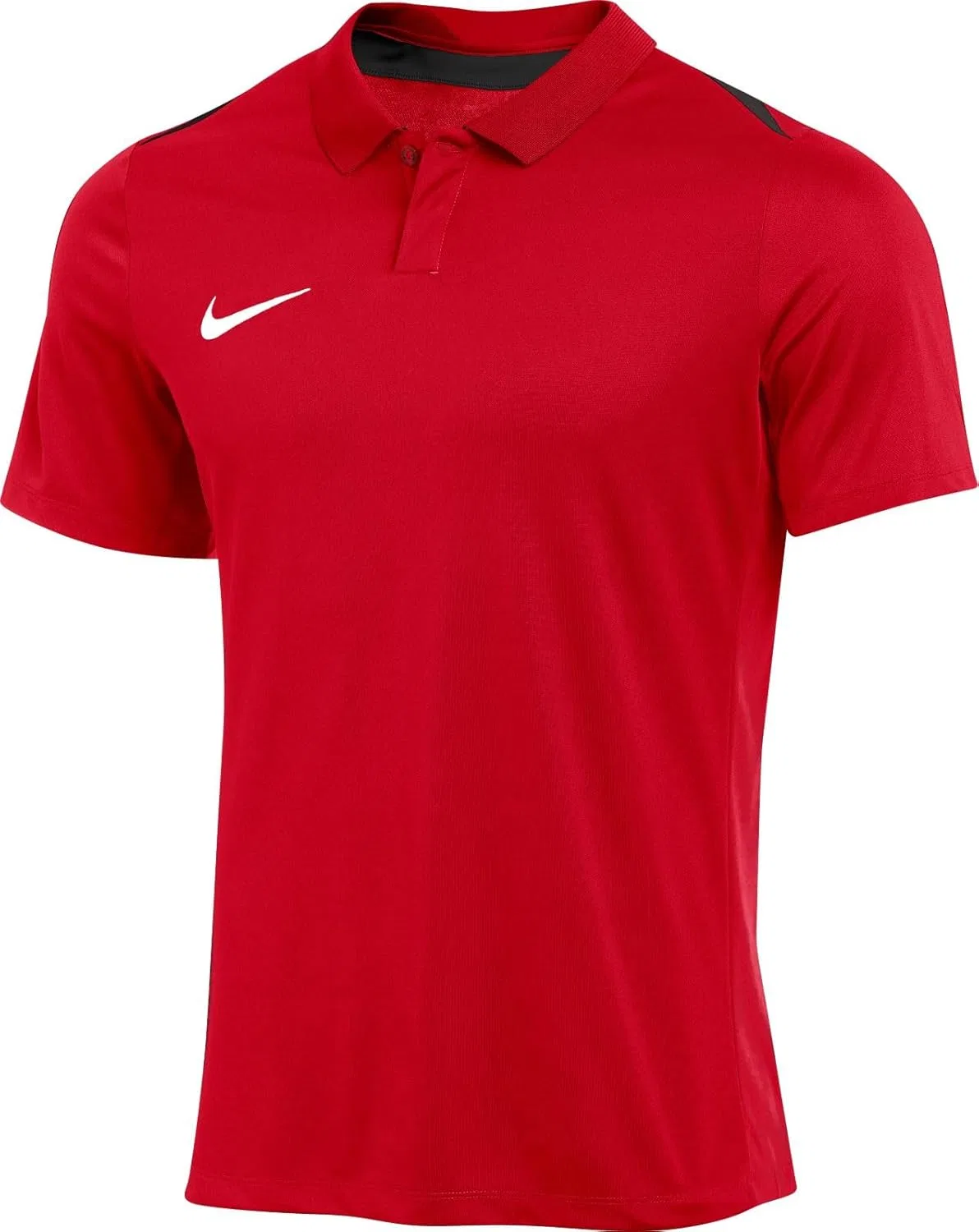Поло Nike Dri-FIT, мужское, University Red/University Red/White — фото 2