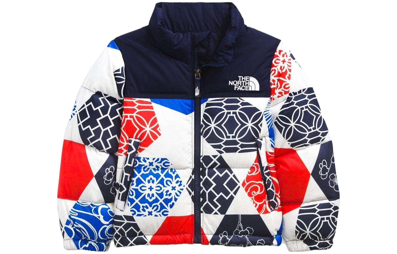 

Детский пуховик THE NORTH FACE, цвет многоцветный