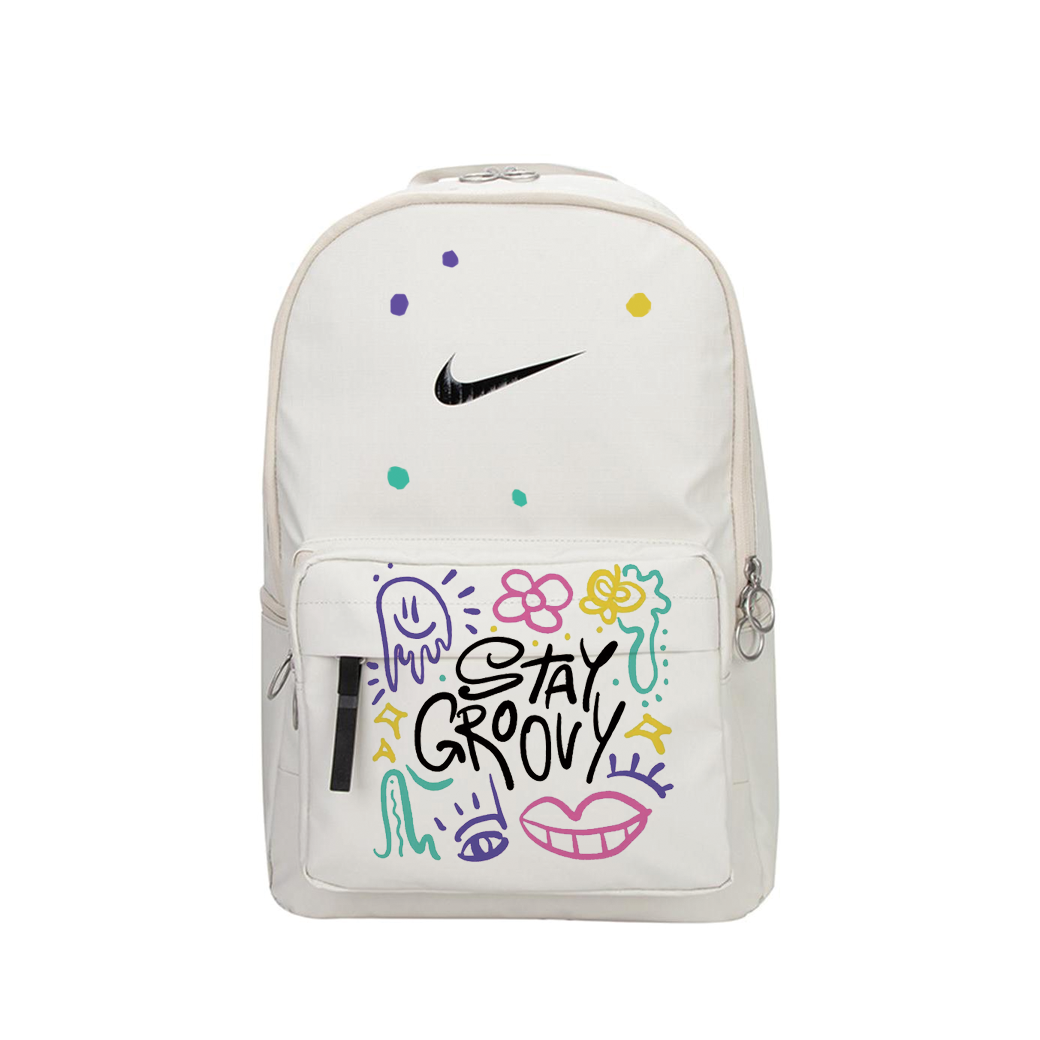 

Тканевый рюкзак унисекс разноцветный Nike, colorful graffiti