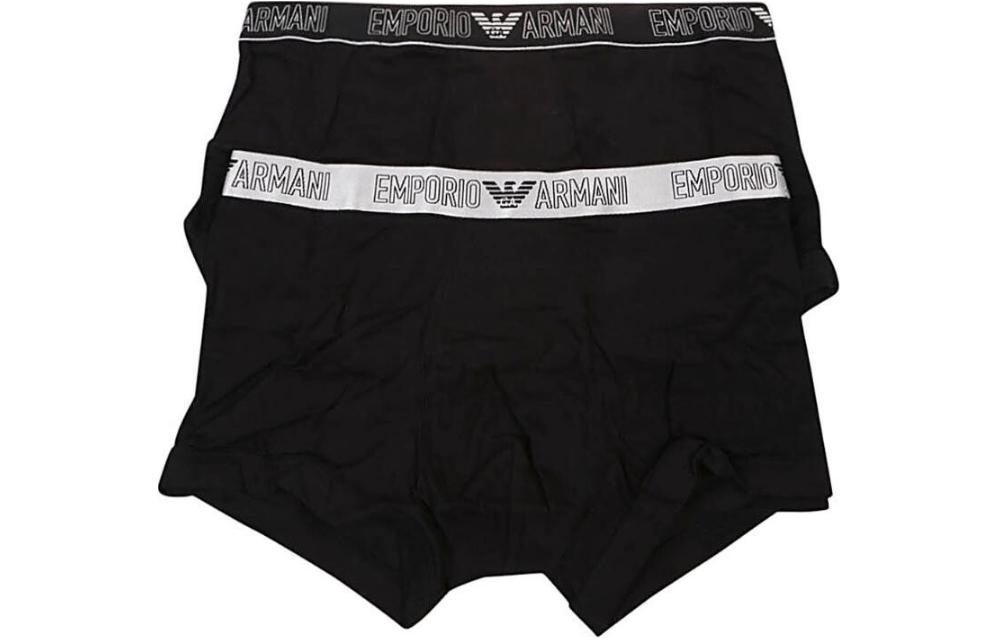 

Трусы мужские 2 шт черные EMPORIO ARMANI