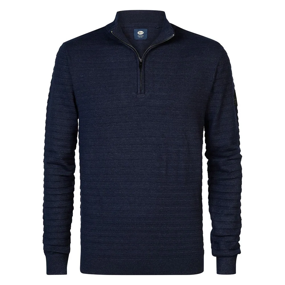

Свитер Petrol Industries KWC220 half zip, синий