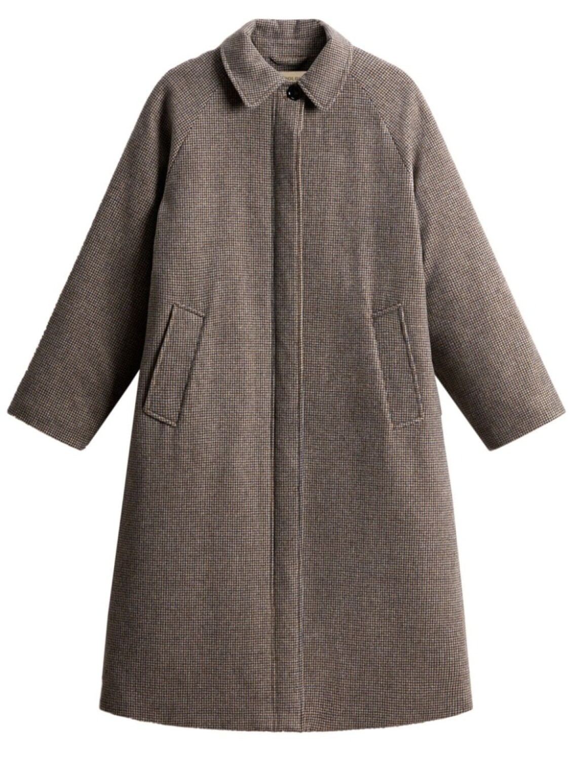 

Woolrich пальто с рисунком loro piana, коричневый